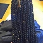 Havana Twists With Gold Beads