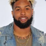 Odell Beckham Full Beard Blonde Hair