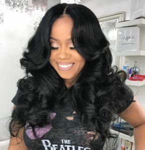 Remy Sew In With Middle Part