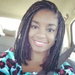 Short Two Toned Box Braids