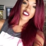 Silky Straight Burgundy Remy Sew In