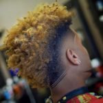 Textured Frohawk With Two Lines