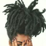 Afro Dreads High Ponytail