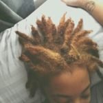Golden Afro Dreads