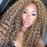 Long Blonde Crochet Braids