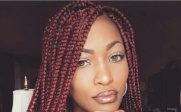 30 Red Box Braids Styles Medium Burgundy Box Braids