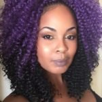 Purple Ombre Crochet Braids