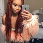 Copper Red Box Braids
