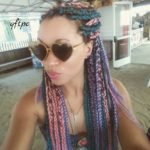 Pastel Colored Box Braids