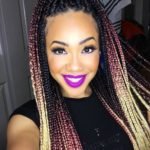 Pink And Blonde Ombre Box Braids