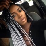 Silver Ombre Box Braids
