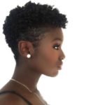 Tapered TWA With Slicked Down Sides