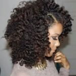 Shoulder Length Twist Out