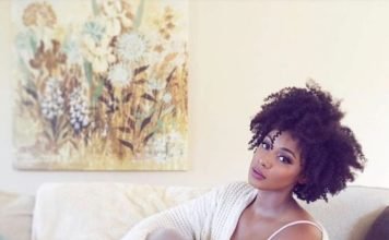 twist out on short natural hair