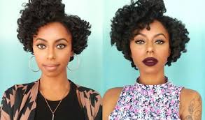 twist out styles on natural hair