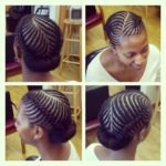 Fishbone Braids Chignon