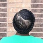 Fishbone Braids Halo Braid