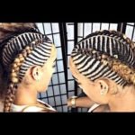 Fishbone Braids Low Bun