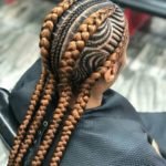 Two Toned Fishbone Braids