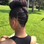 braids bun