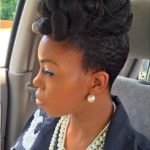 curly bun