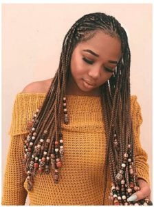 Beaded Lemonade Braids