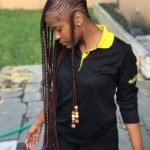 Burgundy Lemonade Braids