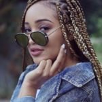 Golden Blonde Triangle Box Braids