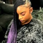 Lavender Ombre Lemonade Braids