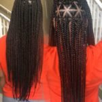 Pencil Sized Triangle Box Braids