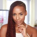 Reddish Brown Lemonade Braids