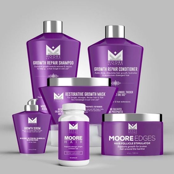 Kenya Moore Hair Care Review