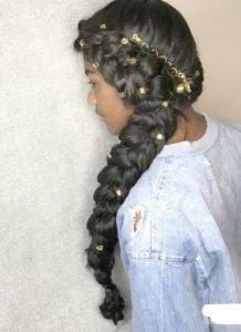 Bejeweled Butterfly Braids
