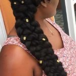 Butterfly Braids With Gold Beads