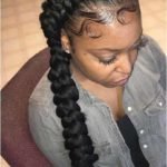 Butterfly Braids With Sleek Edges