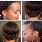 Dutch Braids On Transitioning Hair