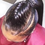Fishtail Braid With Ponytail