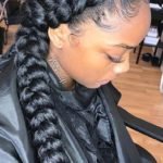 Long Sleek Butterfly Braids