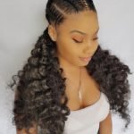 Pigtails With Braids and Hair Rings