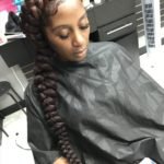 Reddish Brown Butterfly Braids