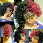 Two-Toned Braided Mohawk