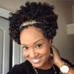 Short Crochet Curls With Headband