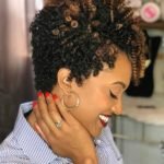 Tapered Crochet Curls With Highlights