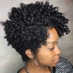 Voluminous Asymmetrical Crochet Curls