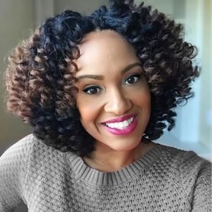 Short Curly Crochet Braids