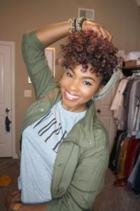 Tapered Brown Crochet Curls