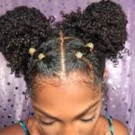 Curly Space Buns