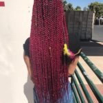 Long Red Senegalese Twists