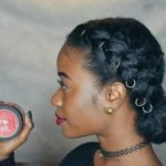 Low Bun With Chunky Braids