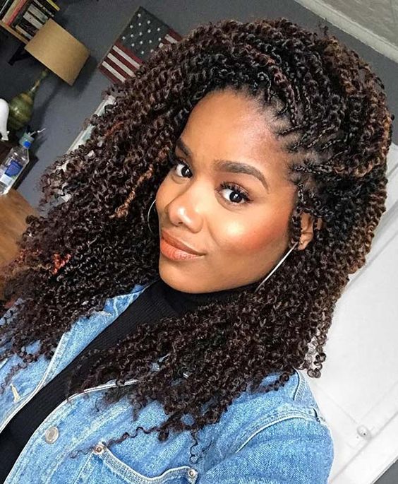 Passion Twists With Highlights | Black hair tribe